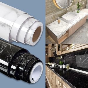 Samolepicí páska s mramorovým efektem (45 cm x 300 cm) | MARBLEEX