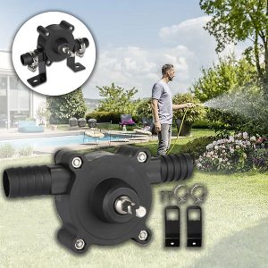 Vodní čerpadlo poháněné vrtačkou - 20-30 L/min, 12x6x4 cm | ROTOPUMP