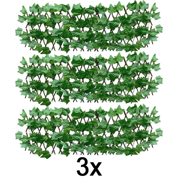 3x Dekorativní a praktický plot pro terasu a zahradu | GREENFENCE