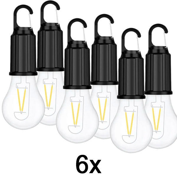 3x Bezdrátově nabíjecí žárovky | LUMINKA